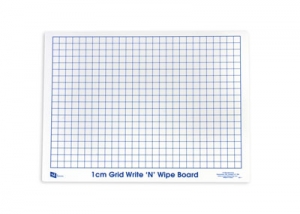 Write N Wipe Boards 9x11" Grid (10)